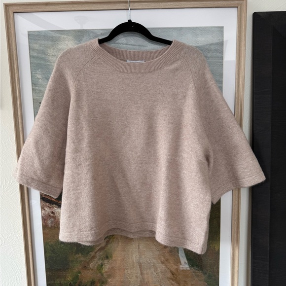& Other Stories Boxy Alpaca Knit Top - Picture 1 of 6